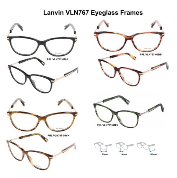 Lanvin VLN767-01FJ-53 53mm